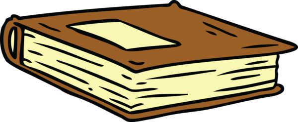 Bir insan tarafından çizilmiş kırmızı bir günlüğün el çizimi karalaması.