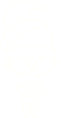 Bir insan tarafından çizilen neşeli uzaylı tebeşiri.