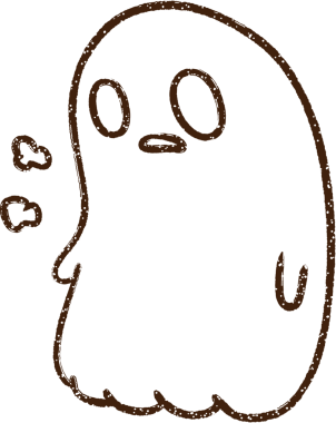 Bir insan tarafından çizilmiş ürkünç hayalet kömürü.