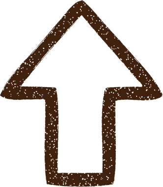 Bir insan tarafından çizilen ok karakalem çizimi