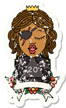 Retro Dövme Tarzı Bir insan tarafından çizilmiş 20 zarlı düzenbaz insan