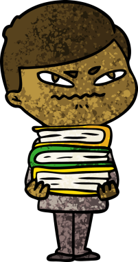 Bir insan tarafından çizilmiş kızgın bir adam.