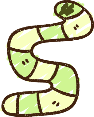 Bir insan tarafından çizilen Yılan Tebeşiri