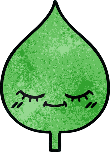 Bir insan tarafından çizilmiş dışavurumsal yaprağın grunge deseni.