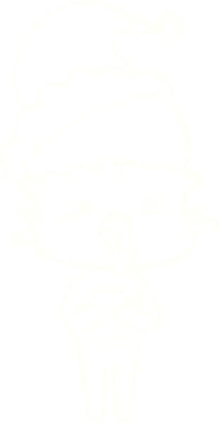 Bir insan tarafından çizilen neşeli uzaylı tebeşiri.