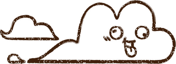 Bir insan tarafından çizilen Çılgın Bulut Kömürü