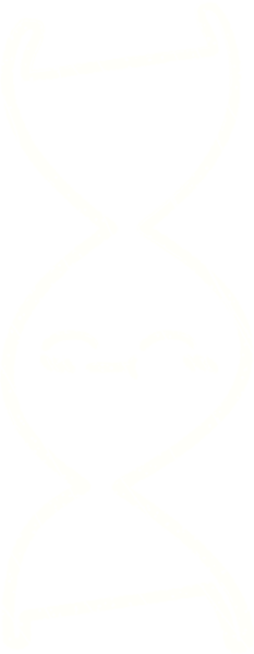 Bir insan tarafından çizilen DNA Tebeşiri