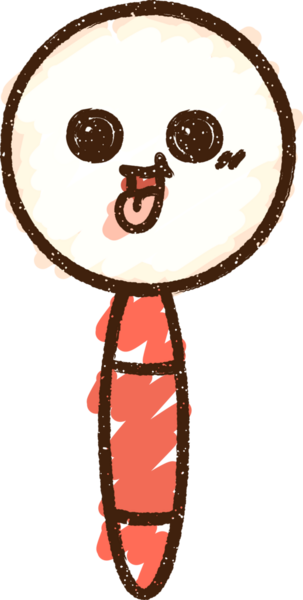 Bir insan tarafından çizilen Büyüteç Tebeşir Çizimi