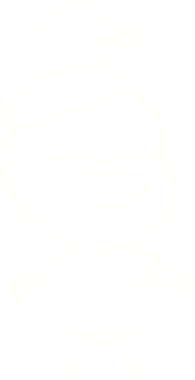 Bir insan tarafından çizilen Noel Adam Tebeşiri