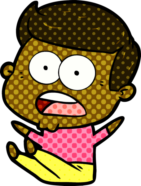 Bir insan tarafından çizilmiş bir karikatür.