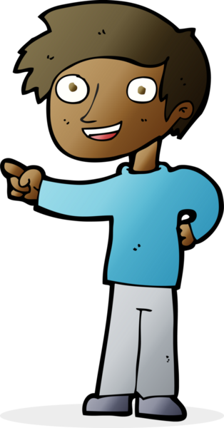 Bir insan tarafından çizilmiş çizgi filmci.