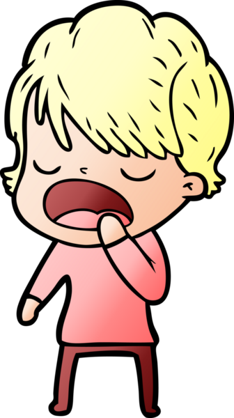 Bir insan tarafından çizilmiş bir karikatür kadın konuşuyor.