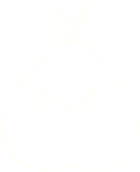 Bir insan tarafından çizilen Armut Tebeşiri