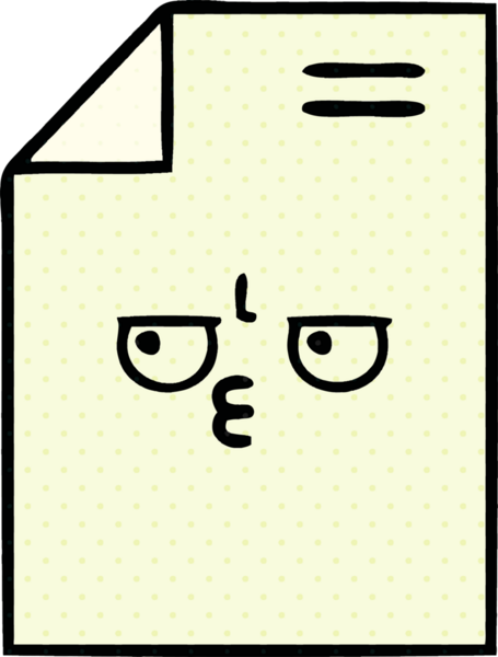 bir insan tarafından çizilmiş bir kağıt parçasının karikatürü.