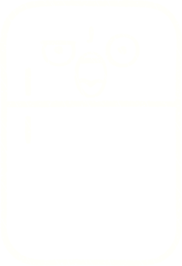 Bir insan tarafından çizilmiş buzdolabı tebeşiri