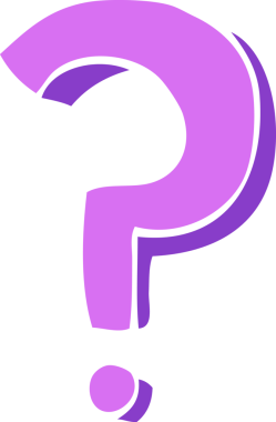 bir insan tarafından çizilmiş karalama soru işareti