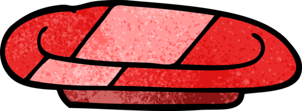 Bir insan tarafından çizilmiş çizgili karikatür tabağı.