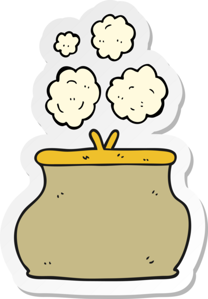 Bir insan tarafından çizilmiş bir karikatür çantasının etiketi.