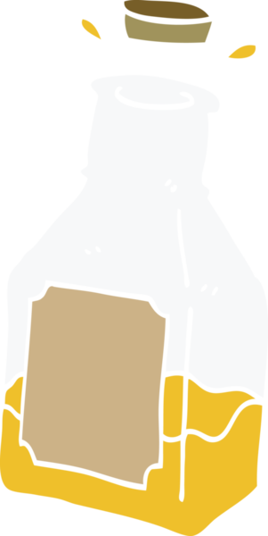 Bir insan tarafından çizilmiş sürahide karalama içeceği.