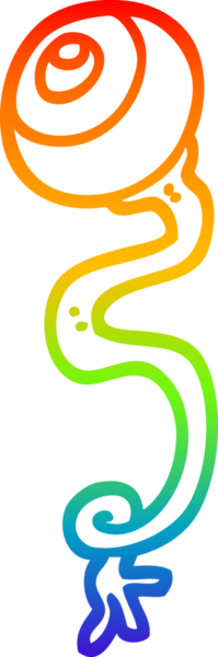 gökkuşağı gradyan çizgisi bir insan tarafından çizilmiş iğrenç bir çizgi göz.