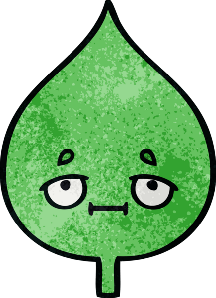 Bir insan tarafından çizilmiş dışavurumsal yaprağın grunge deseni.