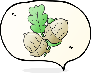 Bir insan tarafından çizilmiş serbest konuşma balonu palamutları