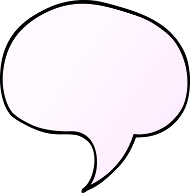 bir insan tarafından çizilmiş karalama konuşma balonu