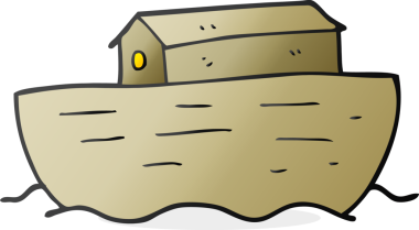 Noah 'ın gemisi bir insan tarafından çizilmiş.