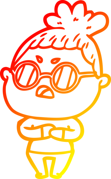 Bir insan tarafından çizilmiş kızgın bir karikatür çizimi.