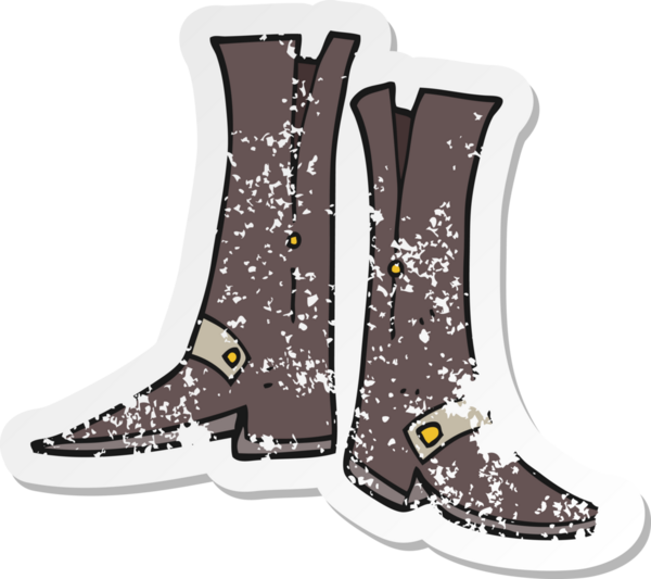 Bir insan tarafından çizilmiş bir çizgi film çiziminin gerilimli çıkartması.