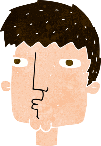 Bir insan tarafından çizilmiş garip bir adam.