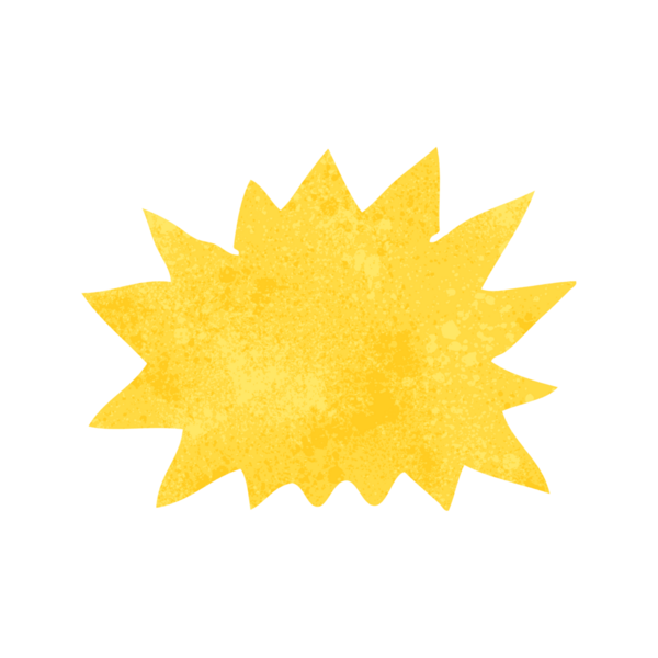 Bir insan tarafından çizilen el yazması retro çizgi film patlaması