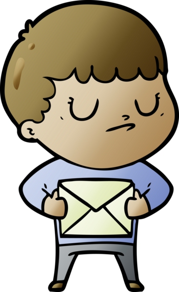 Bir insan tarafından çizilmiş huysuz çocuk çizgi filmi.