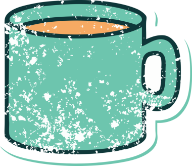 Bir insan tarafından çizilmiş el çizimi karikatür