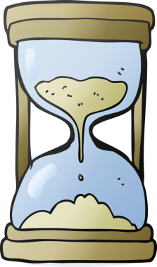 Bir insan tarafından çizilmiş serbest çizgi film zamanlayıcısı