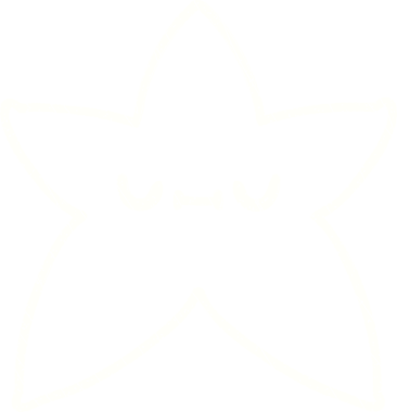 Bir insan tarafından çizilen Sevimli Yıldız Tebeşiri