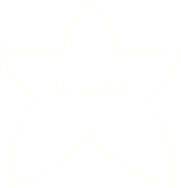 Bir insan tarafından çizilen Sevimli Yıldız Tebeşiri