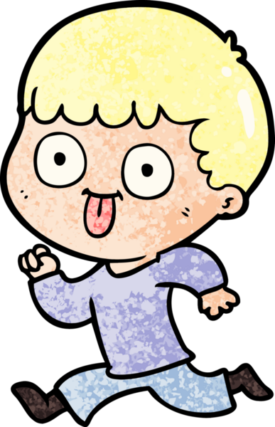 Bir insan tarafından çizilmiş çizgi film adamı.