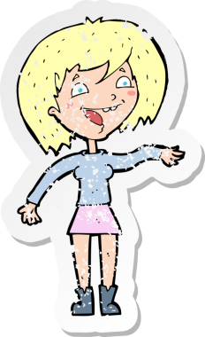 Bir insan tarafından çizilmiş sallanan bir karikatürün gerilimli yapıştırması.