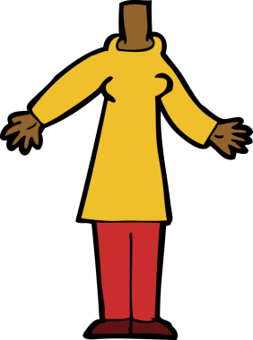 karikatür gövdesi (bir insan tarafından çizilen ve eşleşen karikatürler)