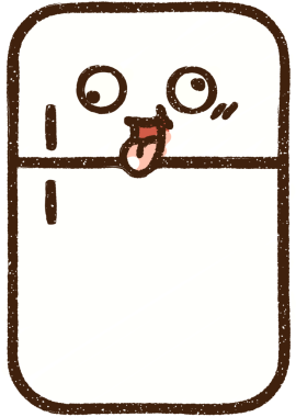 Bir insan tarafından çizilen Buzdolabı Tebeşiri