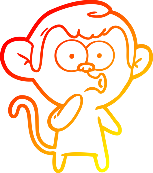 Bir insan tarafından çizilmiş sıcak çizgi çizgi çizgi çizimi.