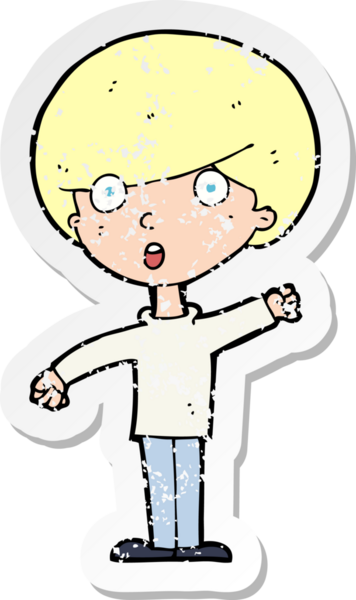 Bir insan tarafından çizilmiş bir karikatürün gerilimli yapıştırması.