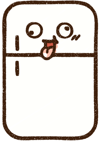 Bir insan tarafından çizilen Buzdolabı Tebeşiri