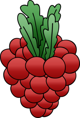 bir insan tarafından çizilmiş garip gölgeli üzüm demeti.