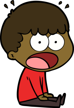 Bir insan tarafından çizilmiş bir karikatür.