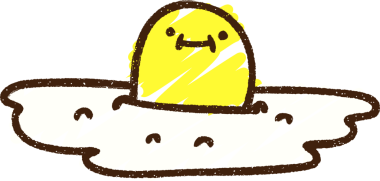 Bir insan tarafından çizilmiş kızarmış yumurta tebeşiri.