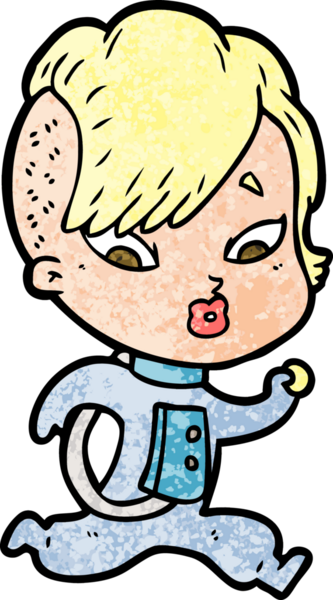 Bir insan tarafından çizilmiş bir karikatür.