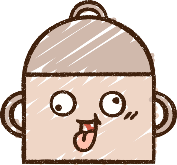 Mutfak Kabı Bir insan tarafından çizilmiş