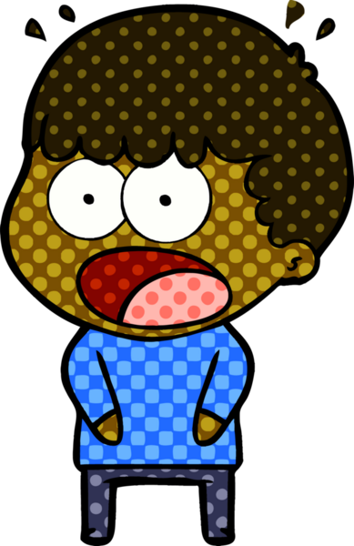 Bir insan tarafından çizilmiş bir karikatür.